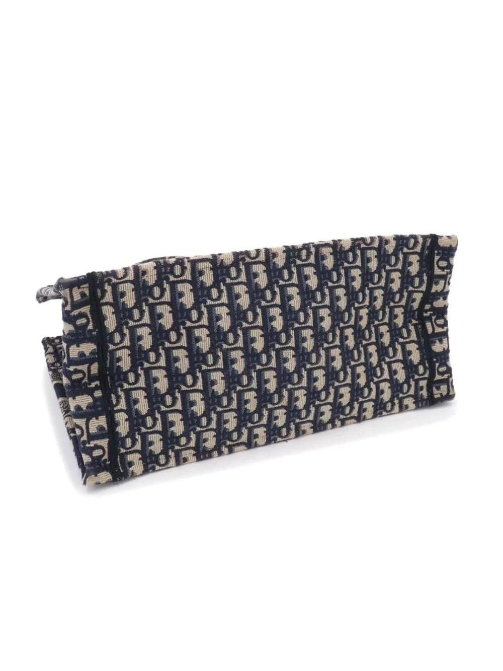 Dior Oblique Book Tote Canvas Navy
